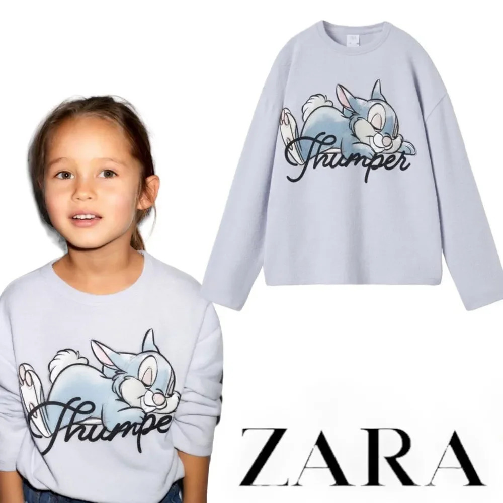 ZARA Kids | Mauve | THUMPER BAMBI © DISNEY SOFT TOUCH SHIRT